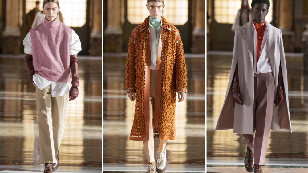 Valentino Sees 'Great Potential' for Men Buying Couture