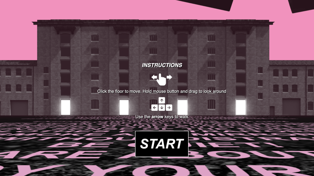 Landing page of Central Saint Martin platform to showcase this year's 33 graduating talent.
