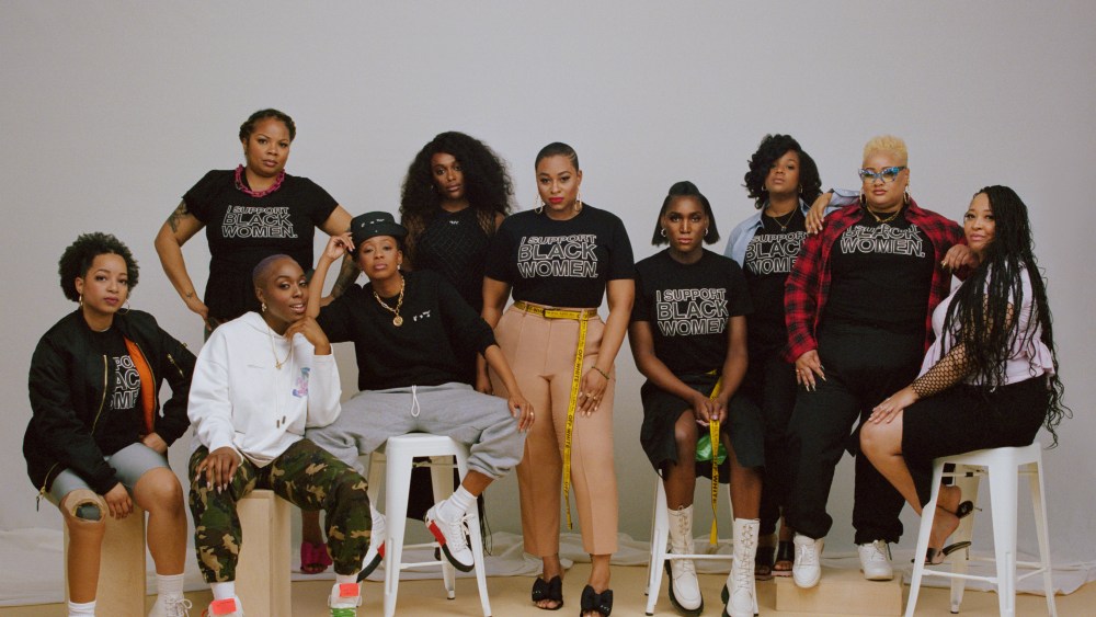 The Off-White “I Support Black Women” c/o Trinice McNally campaign.