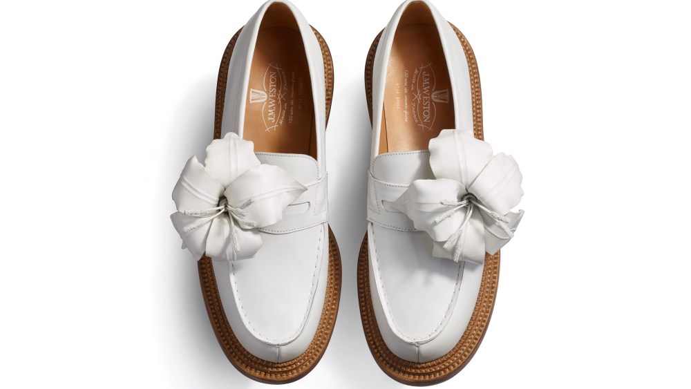 J.M. Weston couture loafers