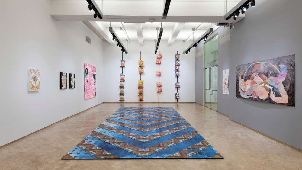 Installation view of "ESTAMOS BIEN – LA TRIENAL 20/21" at El Museo del Barrio, New York.