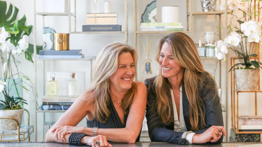 Shelley Callaghan, cofounder and creative director of Antica Farmacista, Susanne Pruitt, cofounder and CFO of Antica Farmacista.