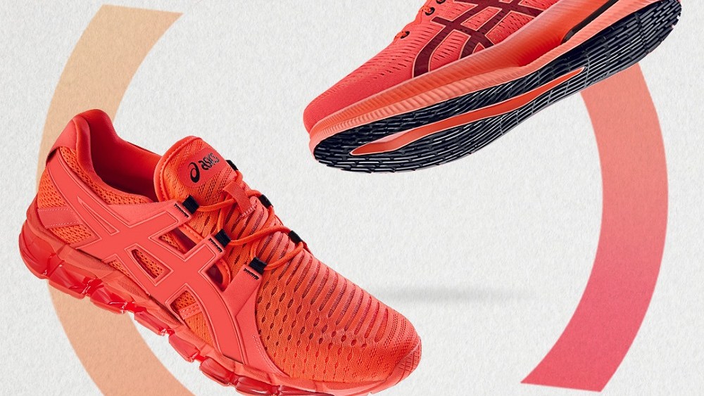 Asics is advancing its sustainability efforts with the launch of the Sunrise Reborn Pack running shoes made from recycled clothing.