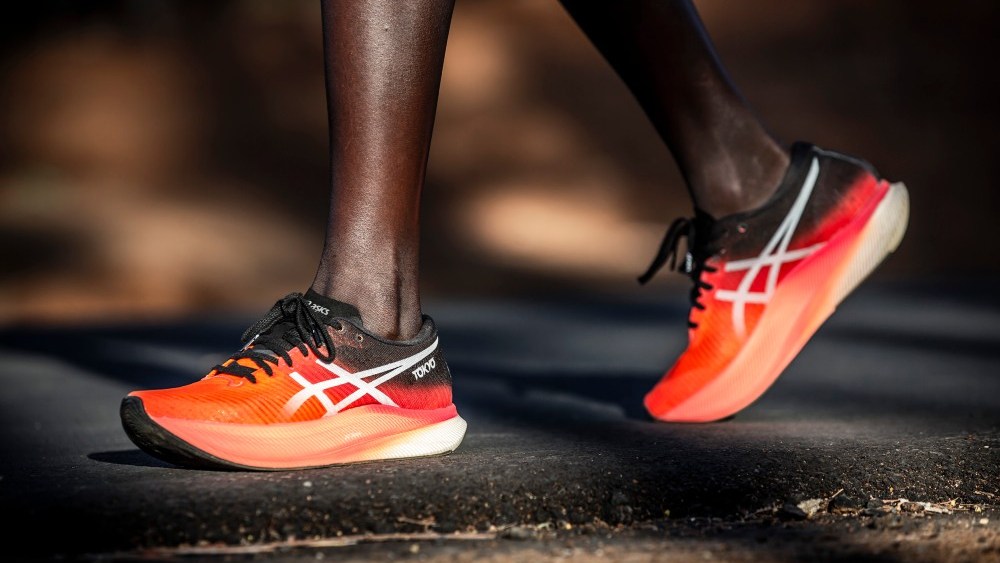 Asics unveiled its new Metaspeed Sky and Metaspeed Edge sneakers at its virtual Innovation Summit.