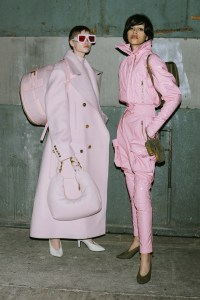 Backstage at Balmain RTW Fall 2021