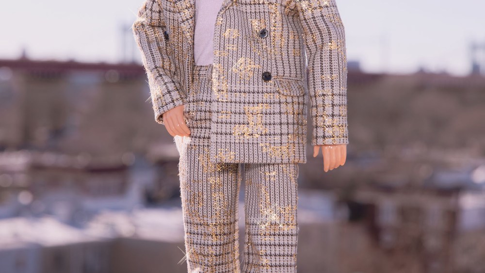 Mattel collaborated with Kris Van Assche, Creative Director of  Berluti, to create three Ken dolls for Ken's 60th birthday.