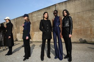 Backstage at Courreges RTW Fall 2021