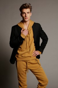 A look from the David Thomas X Men’s Collection.
