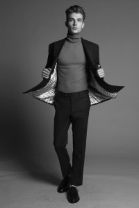 A look from the David Thomas X Men’s Collection.