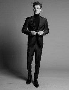 A look from the David Thomas X Men’s Collection.