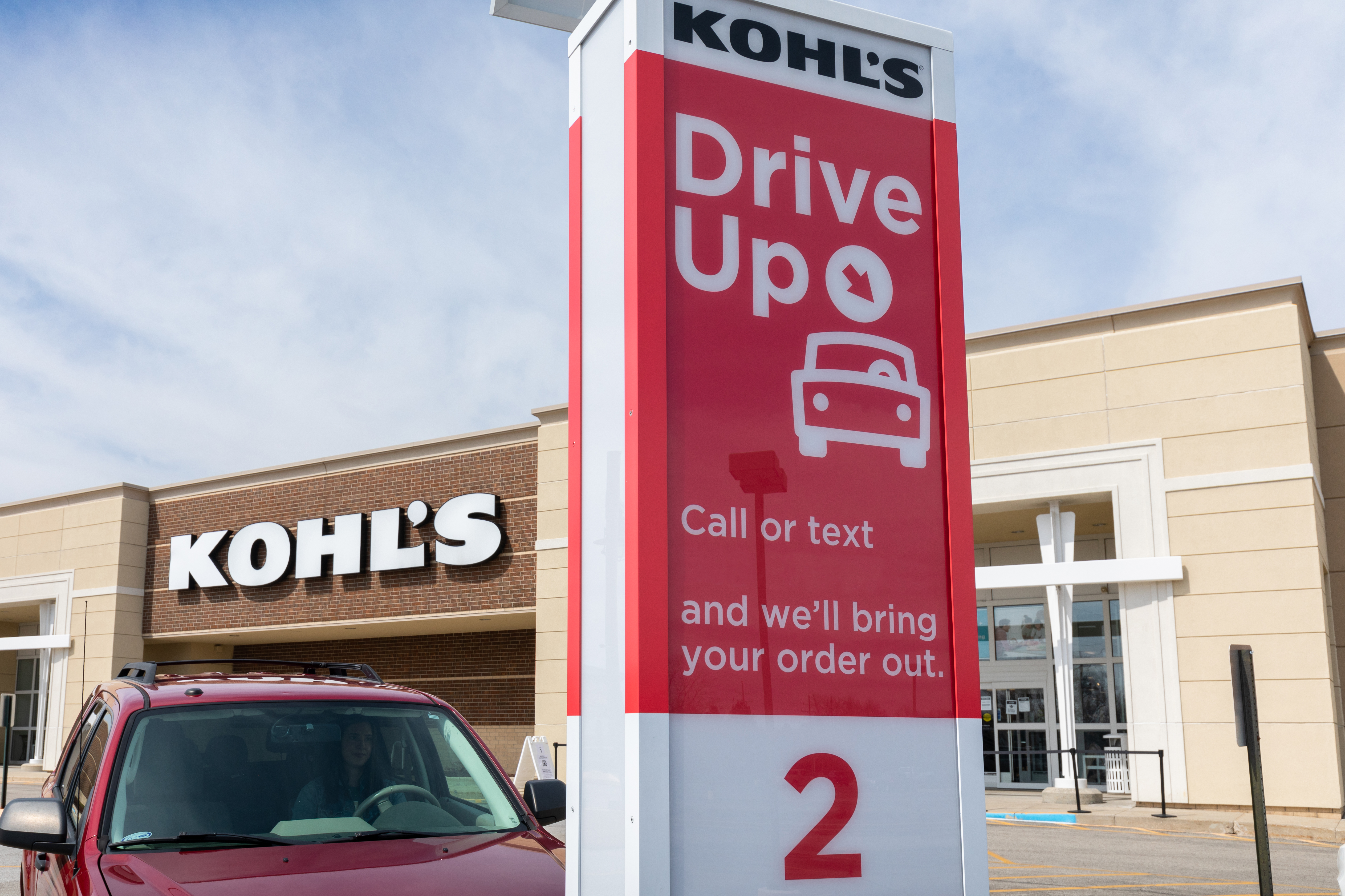 Kohl's store drive up