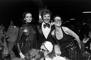 Pat Amari, Egon von Furstenberg, and Elsa Peretti attend the New York premiere of "Tommy"