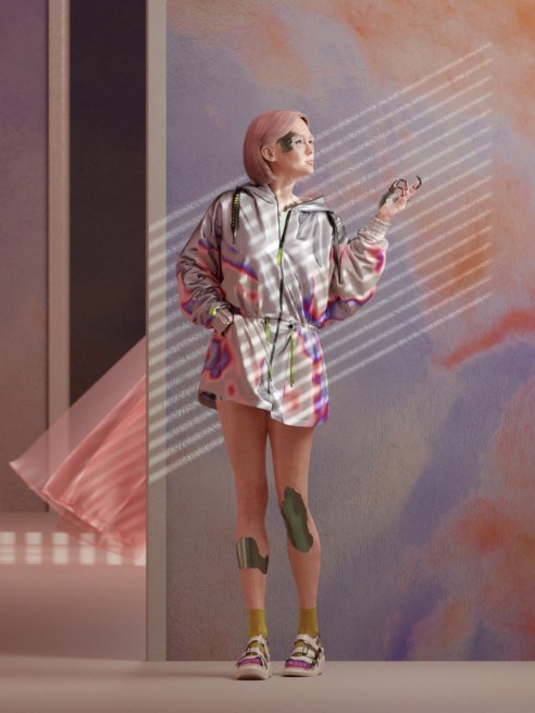 This image, dubbed "drying_watercolor," took first place in the Making Strides competition and fetched $2,515 on KnownOrigin