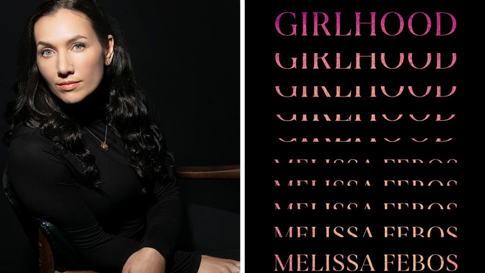 Author Melissa Febos; "Girlhood" book cover.