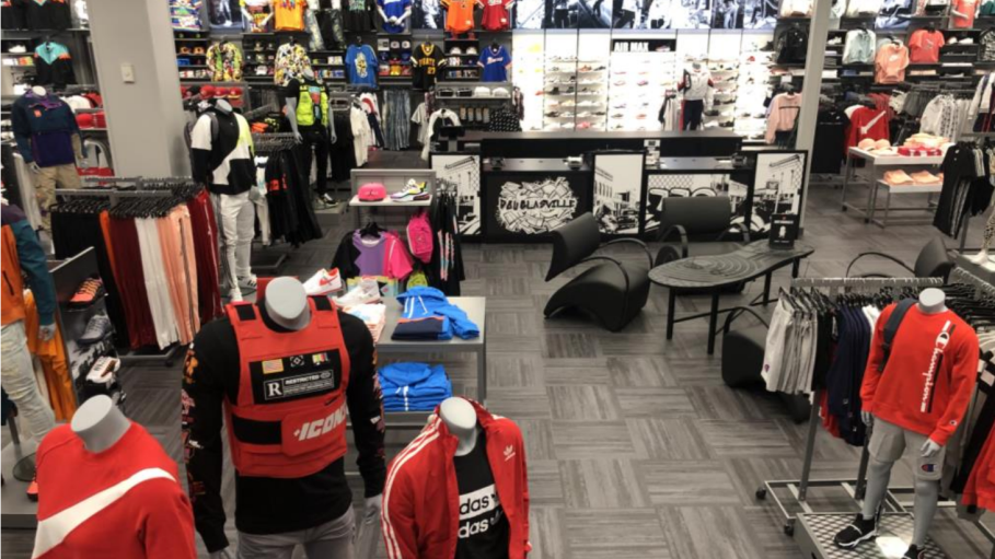 Hibbett Sports saw sales for its fourth quarter jump 20.4 percent to $376.8 million and net income that reached $23.9 million, with apparel giving the athletic-inspired fashion retailer its biggest boost.