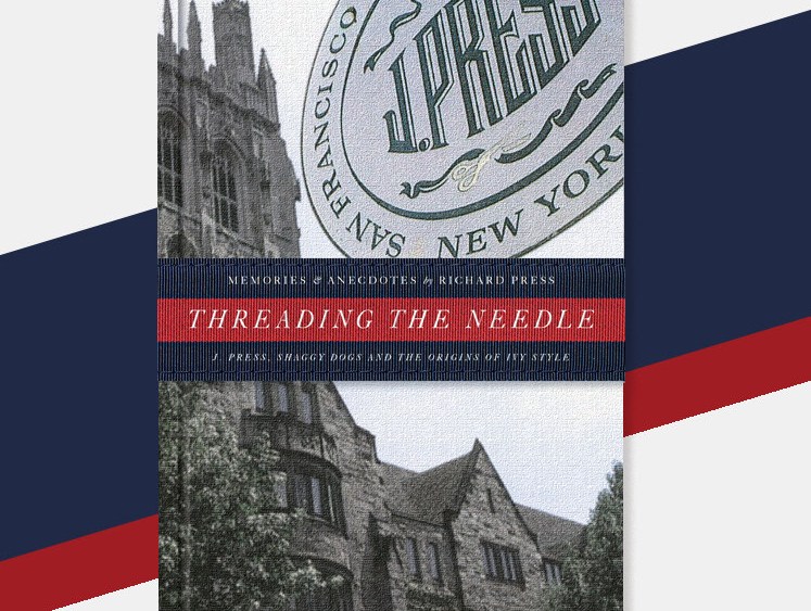 The cover of Threading the Needle by Richard Press.