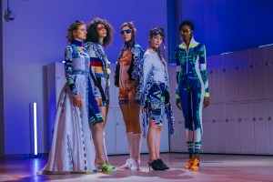 Looks from knitwear designer Albane de Saint-Laurent.