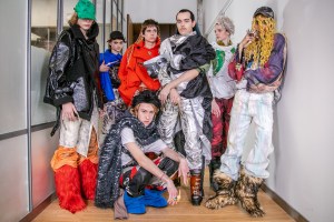Looks from menswear designer Chiang Meng Che.