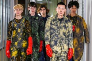 Looks from menswear designer Kost Adam.