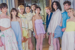 Looks from menswear designer Tusin Brian.