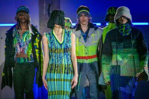 Looks from knitwear designer Antonia Schreiter.
