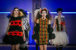 Looks from knitwear designer Clara Joy Fubin.