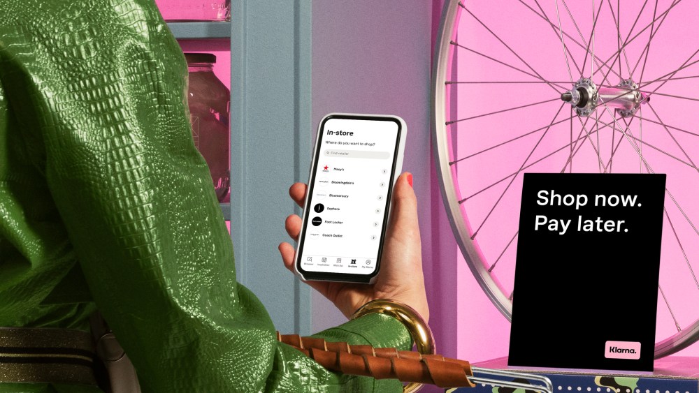 Klarna shopping app