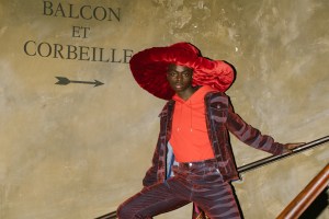 Backstage at Koché RTW Fall 2021