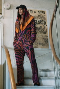 Backstage at Koché RTW Fall 2021