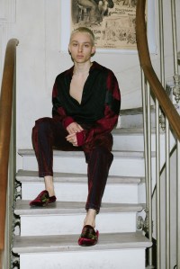 Backstage at Koché RTW Fall 2021