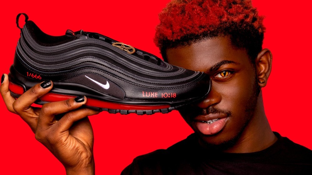 Lil Nas X teamed up with MSCHF to release the Satan Shoe