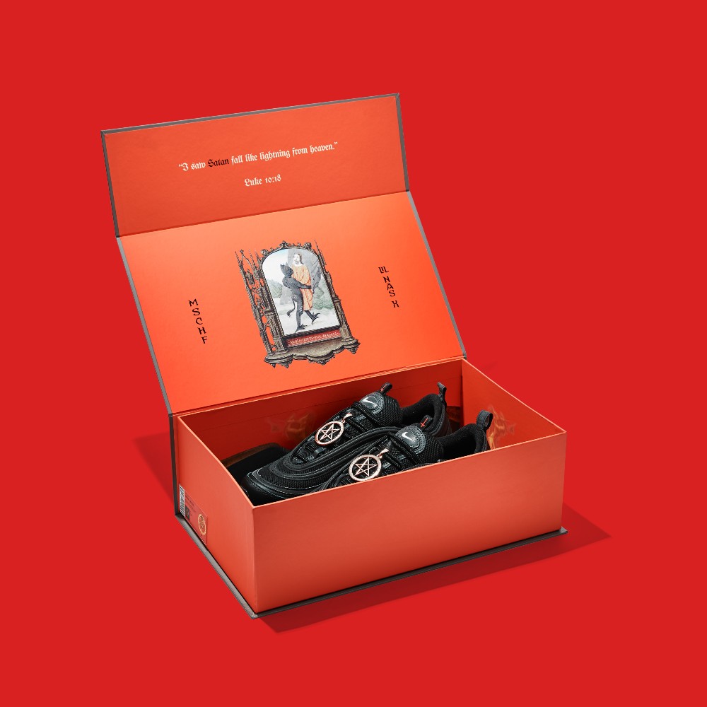 Lil Nas X teamed up with MSCHF to release the Satan Shoe