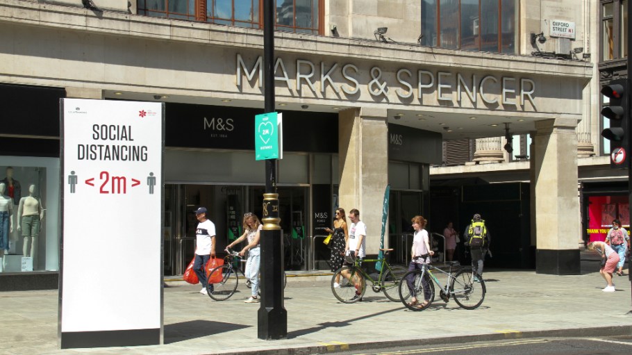 As sales migrate online, British retail chain Marks and Spencer aims to revamp and monetize its iconic Oxford Street flagship store.