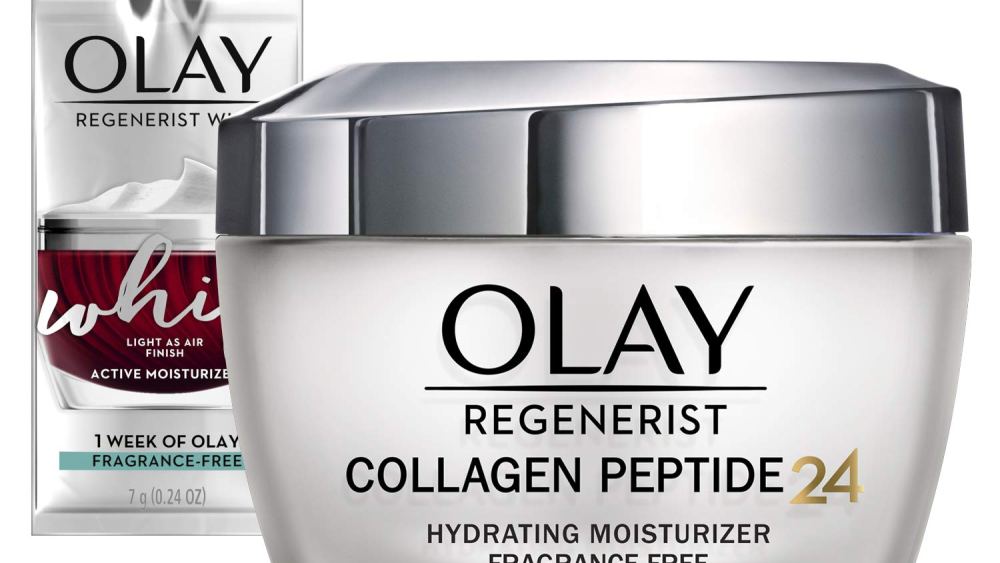 best fragrance free moisturizers, Olay Regenerist Collagen Peptide 24 Face Moisturizer