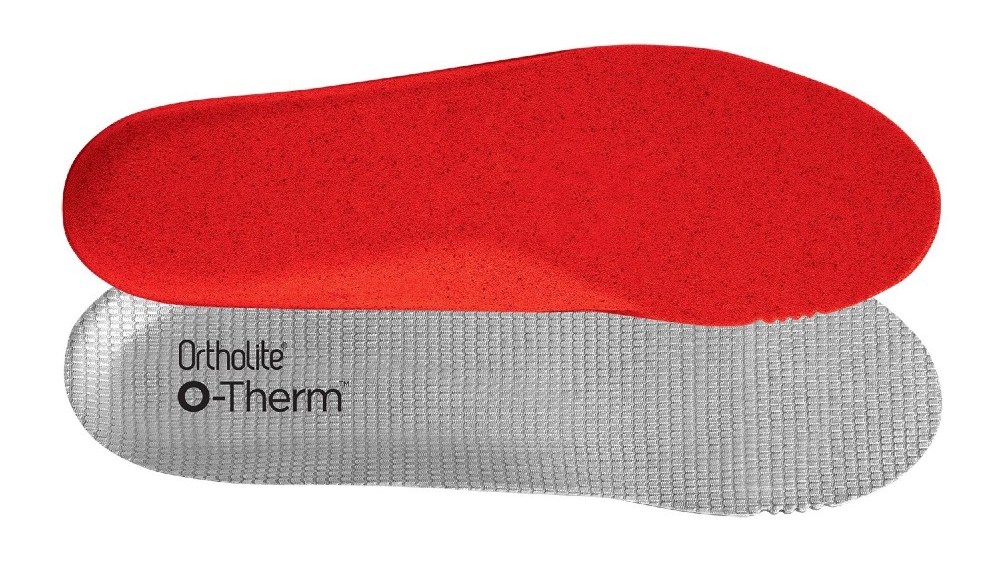 Ortholite's O-Therm insoles infuse PU foam with aerogels to create a thermal barrier