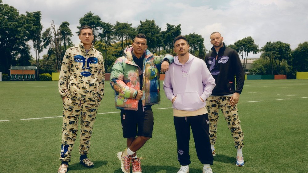 Puma collaborated with KidSuper Studios for a unique, colorful collection of apparel and footwear