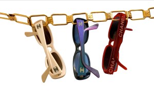 Vintage Chanel glasses sold by Treasures of NYC.