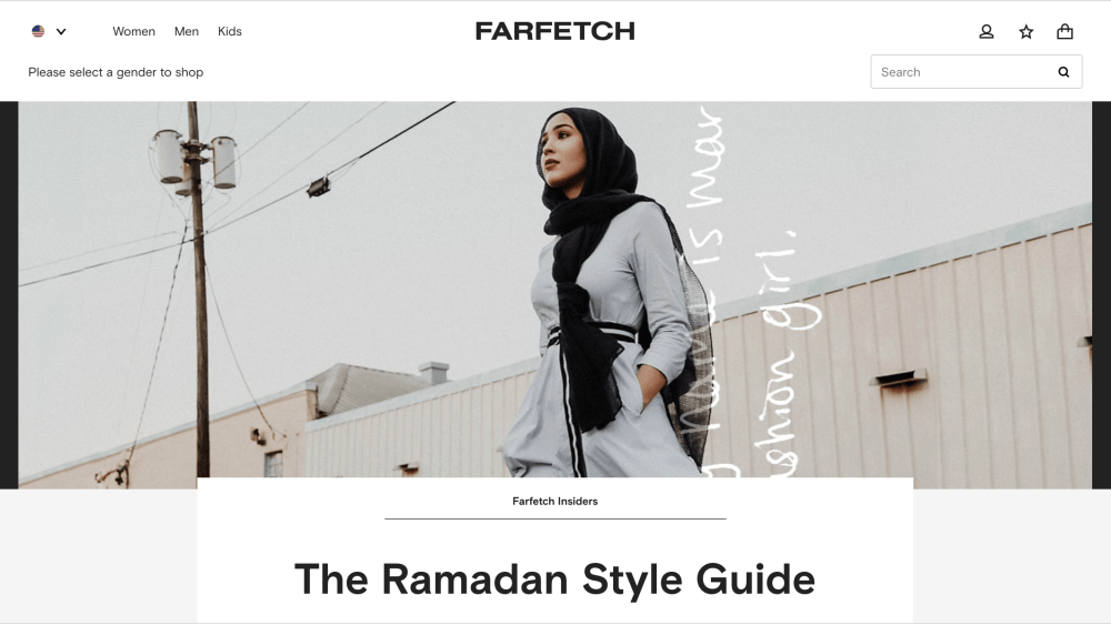 Farfetch Pushes Personalization With Virtual Try-on Experience