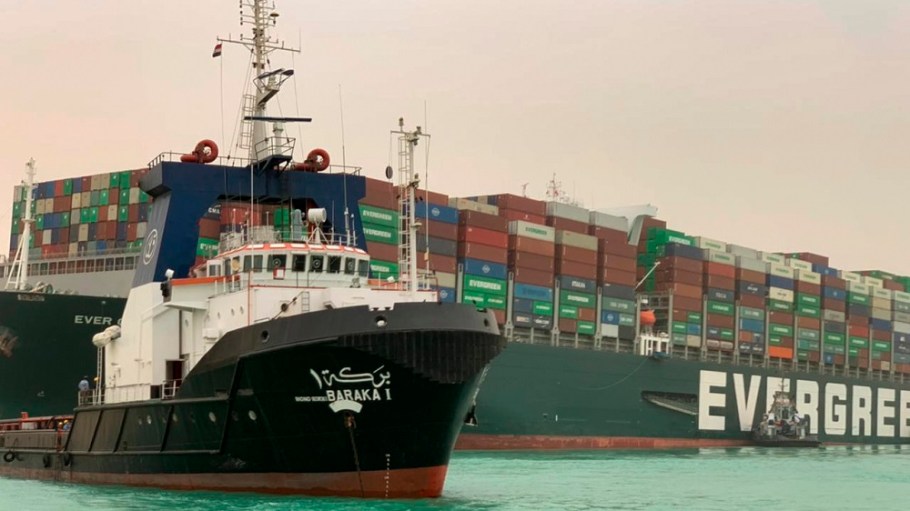 In the latest headache for importers, an ultra-large container ship ran aground and blocked all traffic trying pass through the Suez Canal.