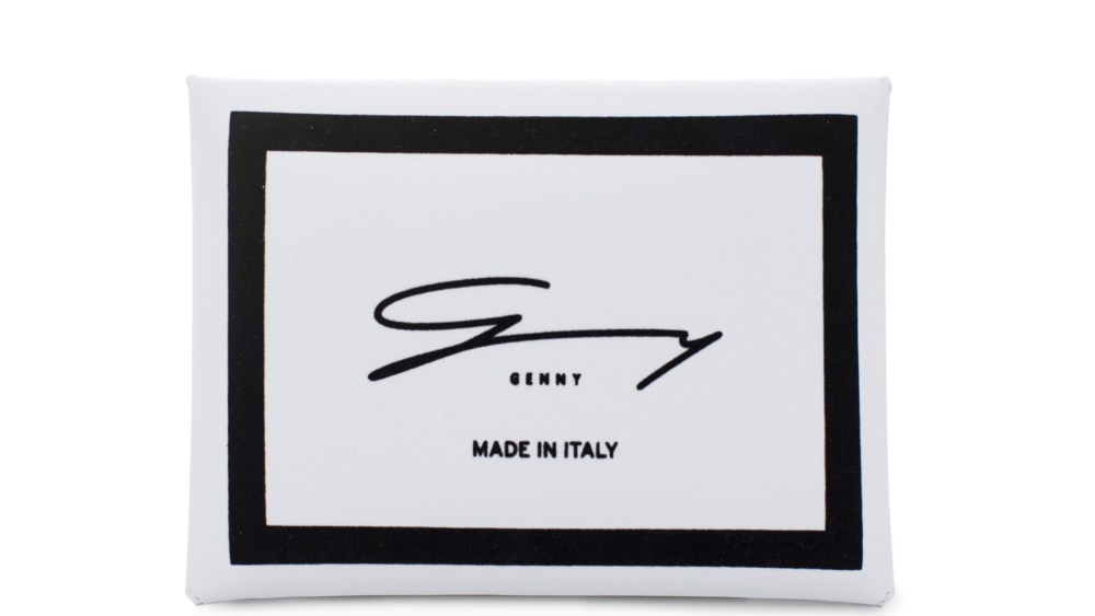 The eco-friendly Genny pouch crafted from apple leather.