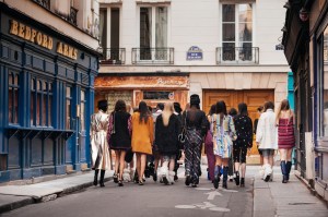 Backstage at Chanel RTW Fall 2021