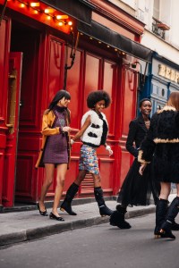 Backstage at Chanel RTW Fall 2021