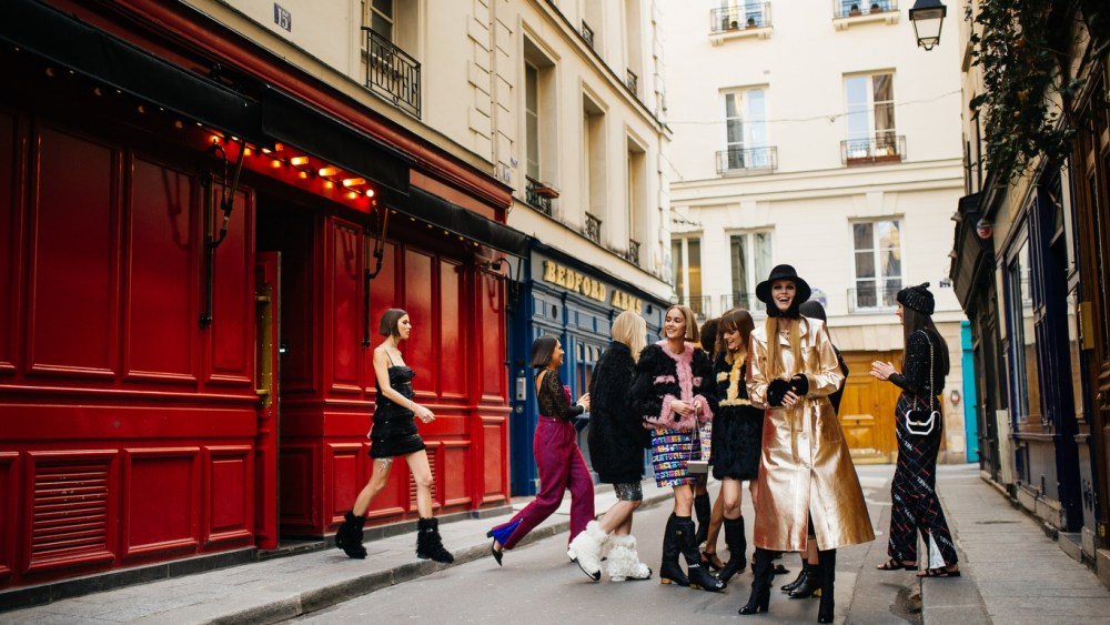 Backstage at Chanel RTW Fall 2021