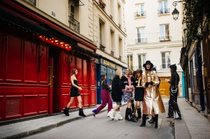 Backstage at Chanel RTW Fall 2021