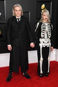 Jackson Bridgers and Phoebe Bridgers in Thom Browne