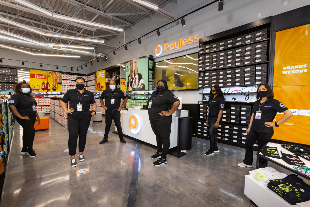 Two years after shuttering 2,100 U.S. locations, affordable footwear retailer Payless opened what it expects to be the first of 300 to 500 stores.