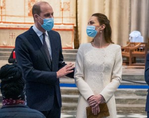 Prince William, Kate Middleton Honor U.K. Day of Reflection at Vaccination Center