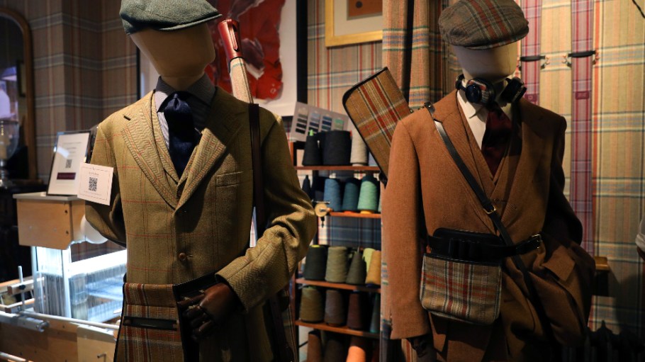After 16 years, the U.S. and the U.K. have agreed to suspend tariffs stemming from a controversy between aircraft makers Airbus and Boeing. British luxury brands like Huntsman stand to benefit.