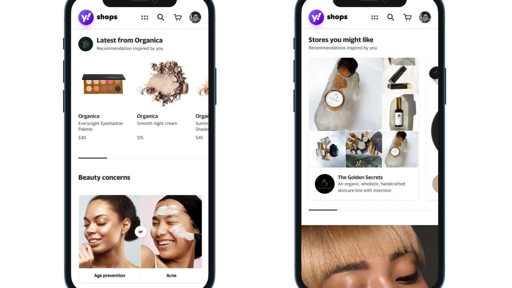 Yahoo App Timely for shopping