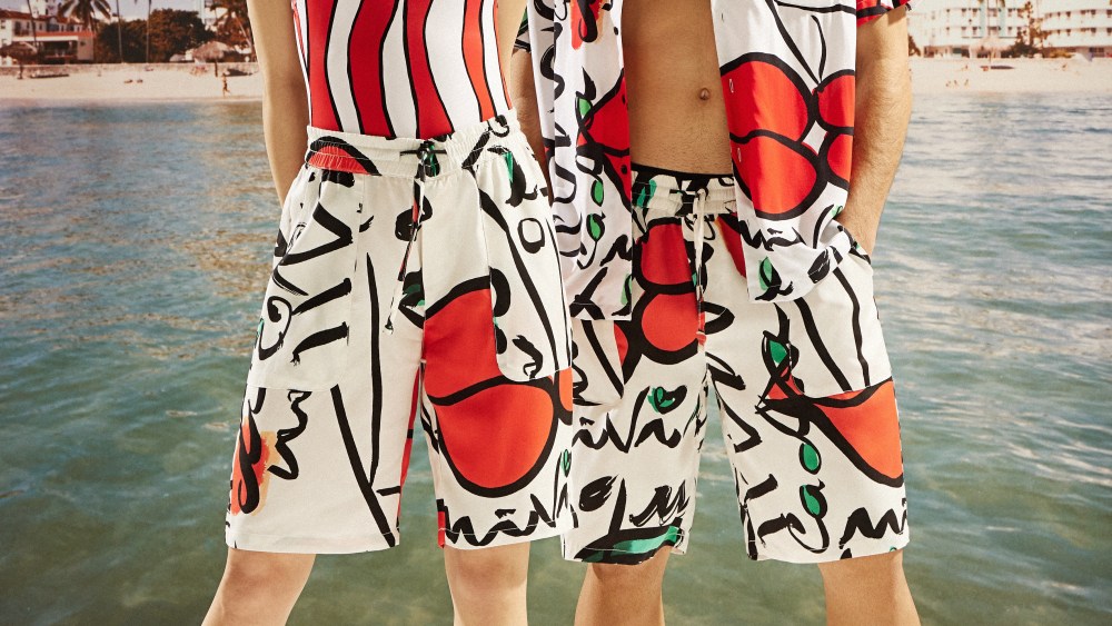 Looks from the Desigual x Esteban Cortázar capsule.